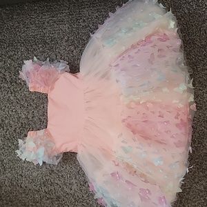 Lola and the Boys puff sleeve dress size 6